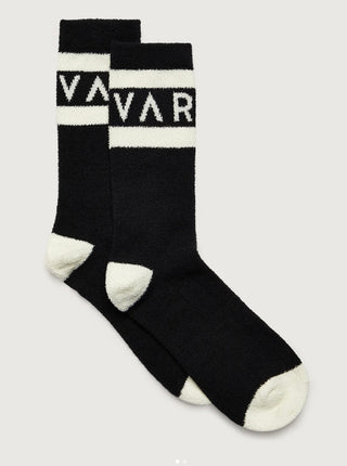VARLEY Spencer Sock - Black/Egret