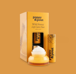 Poppy & Pout Lip Care Duo - Wild Honey