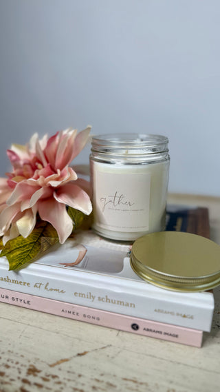 Gather Candle 8 oz. Lid Off Image