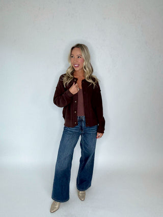 Granite Blues Mid Rise Wide Leg Jeans Front Full Length Image
