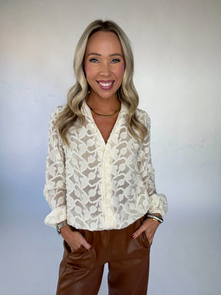 Heritage Jacquard Blouse