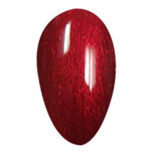 Holiday Party Deep Red Nail Polish Nail Image