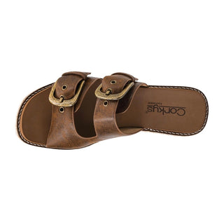 All Day Comfort Wedge - Cognac