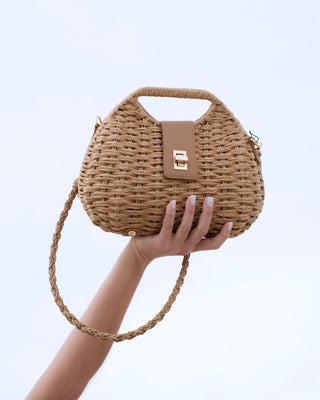 Natural Beauty Woven Handbag