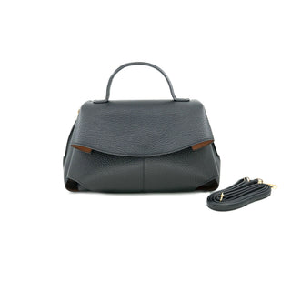 Busy Days Faux Leather Handbag - Black