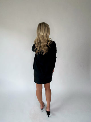 Midnight Orchard Sweater Back Hair Down Image