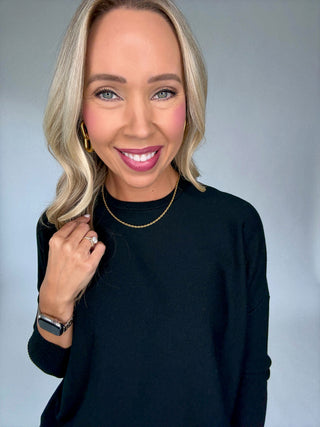 Midnight Orchard Sweater Close Up Image