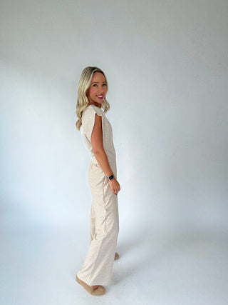 Natural Grace Knit Top Side Full Length Image