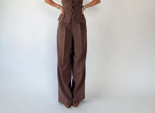 Power Moves Pants Brown Front Image