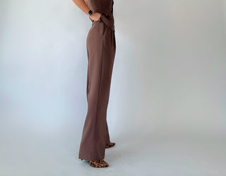 Power Moves Pants Brown Side Image