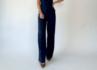 Power Moves Pants Navy Full Length Image