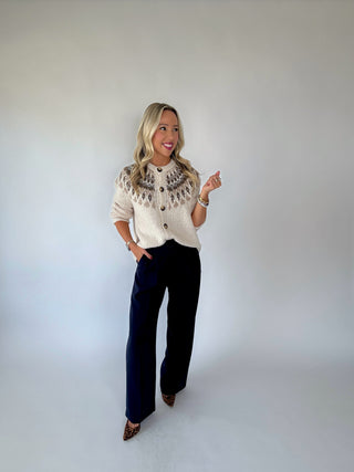 Power Moves Pants Navy Hand in Pocket Image