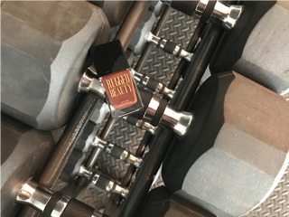 Strength Cinnamon Nail Polish With Weights Image