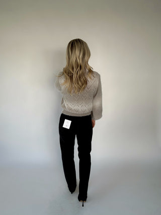 The Ember Ombre Sweater Back Full Length Casual Image