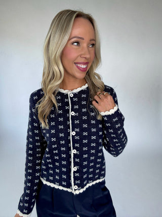 The Harlow Cardigan Mid Length Image