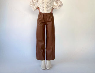 The Lennox Vegan Leather Pant