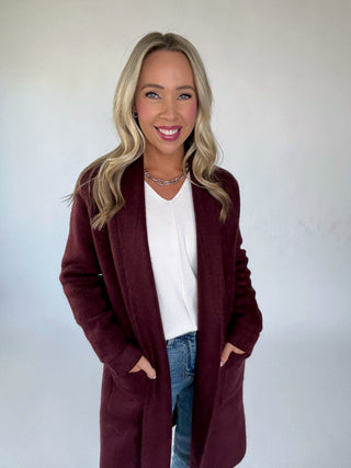 The Stockport Jacket in Aubergine