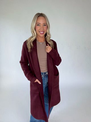 The Stockport Jacket in Aubergine Image
