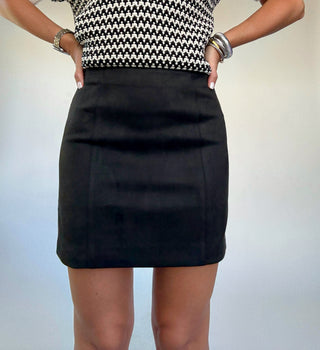 Urban Edge Mini Skirt Black