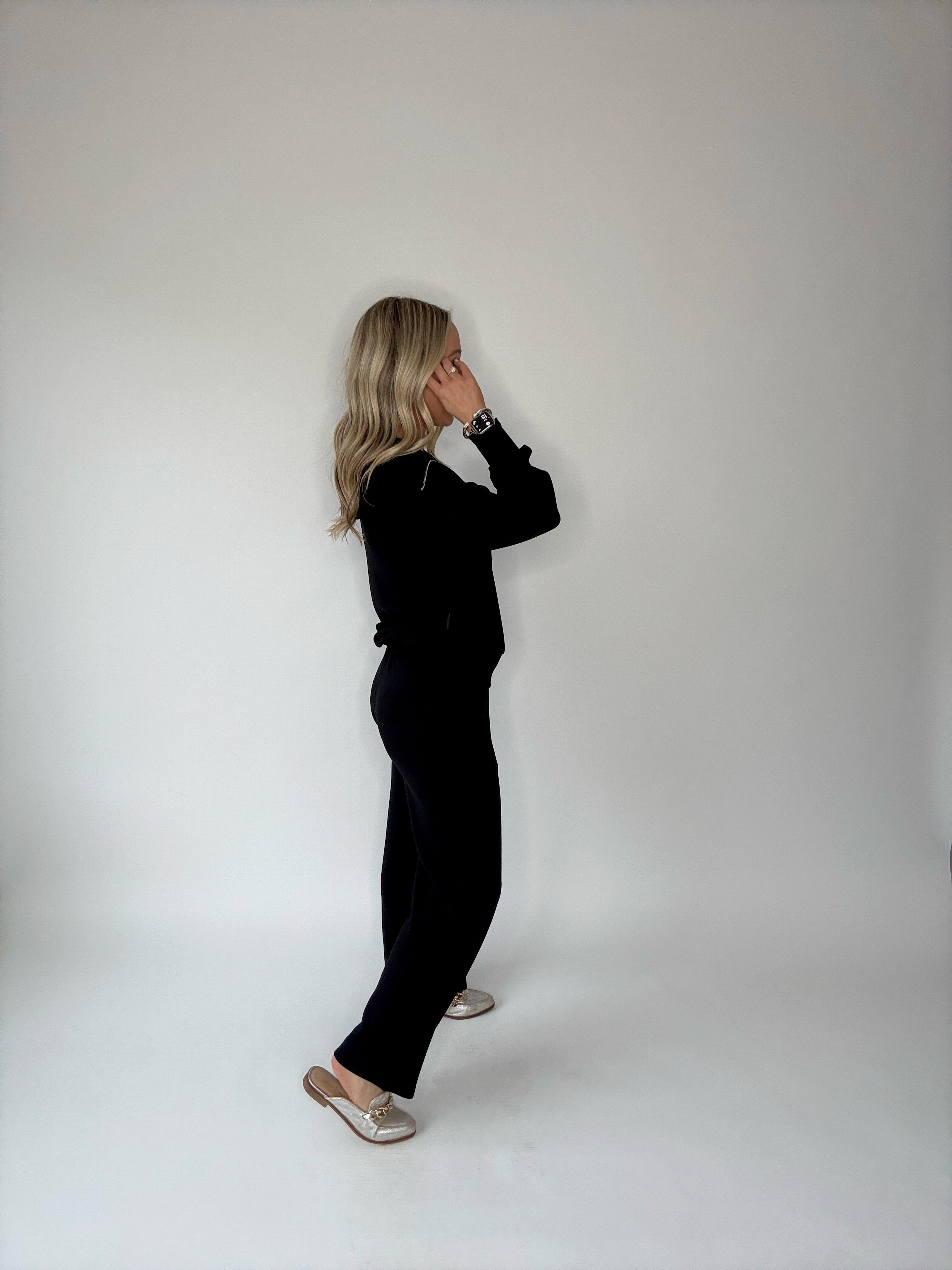 VARLEY Catherine Half Zip Sweat - Black – Avabelle VARLEY Catherine Half Zip Sweat - Black – Avabelle