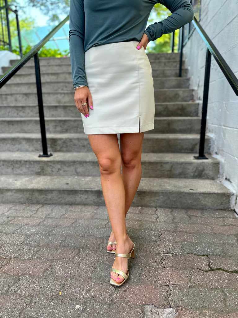 Style Update Skirt - Cream