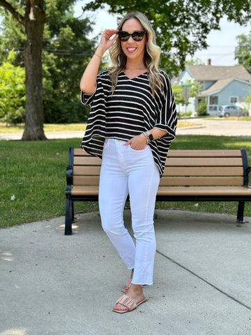 Keeping Cool Striped Top