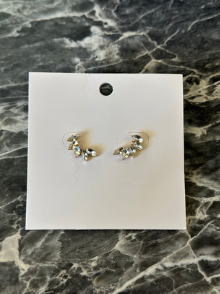 Marquise Studs - Gold